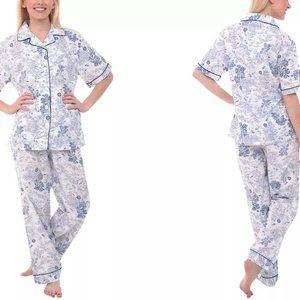 Alexander Del Rossa Women'S Lightweight Cotton Lon